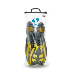 Ласты для плавания SALVAS Tonic Dive, BA190SMGGSTS, размер S/M, желтые