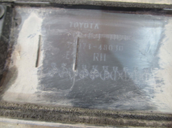 Накладка двери передней правой Lexus RX 3 08-15 Б/У Оригинал 7507148030