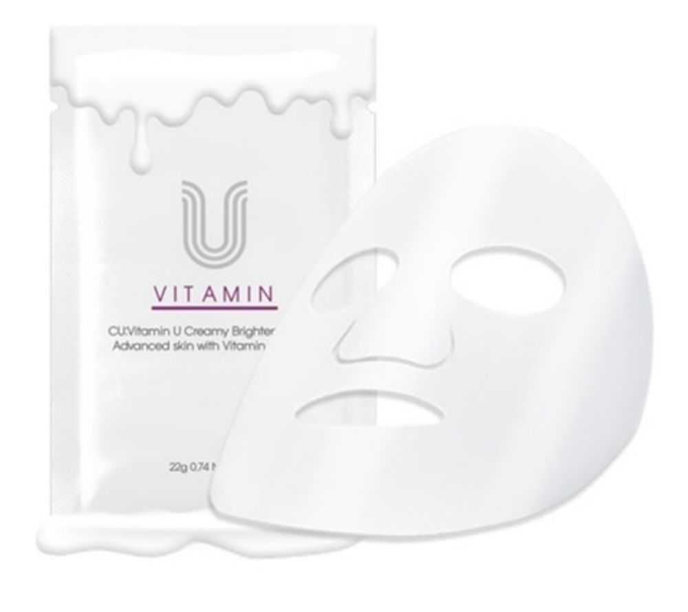 CU SKIN МАСКА ДЛЯ СИЯНИЯ КОЖИ CU: VITAMIN U CREAMY BRIGHTENING MASK