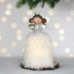 Фигурка «Принцесса» 8*8*21 см, Белый (микс)