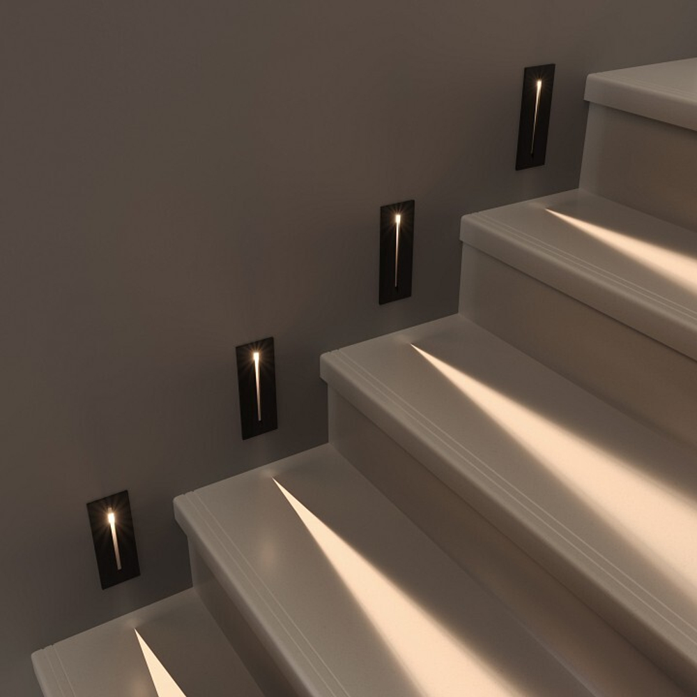 Подсветка для стен и ступеней Elektrostandard 40108/LED черный