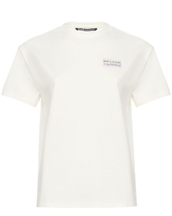 Женская теннисная футболка EA7 Woman Jersey - белый