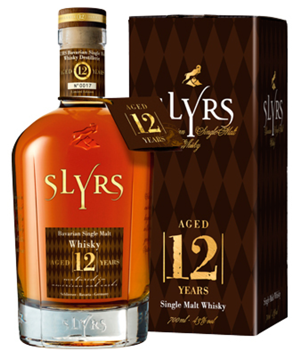 Виски Slyrs 12 years 43% 0,7л, п/уп