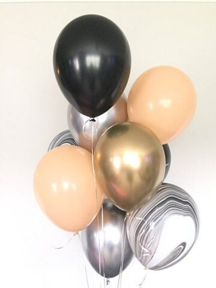 Композиция из шаров "Мрамор"