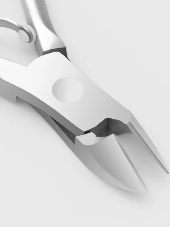 Кусачки маникюрные для кутикулы, 9,5 см, длина лезвия - 9 мм, цвет серебристый