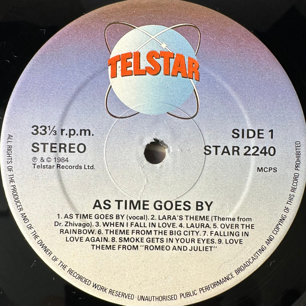 Royal Philharmonic Orchestra ‎– As Time Goes By (Англия 1984г.)