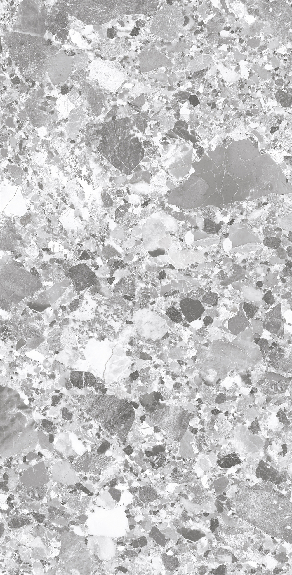Керамогранит, Creanza, TERRAGONA SILVER, 1200x600 мм, матовая с микрогранулами