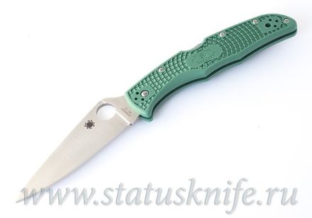 Нож Spyderco Endura Flat Ground Green C10FPGR
