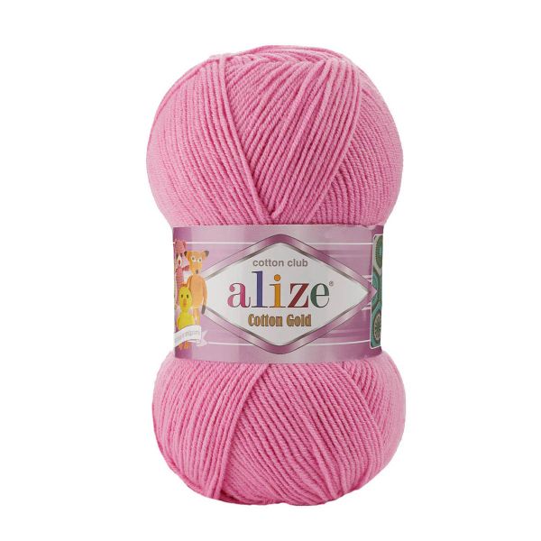 Пряжа Alize (Ализе) Cotton Gold / уп.5 мот. по 100 г, 330м, 264 лаватера