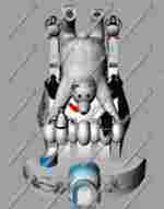 Большой надувной батут-горка "Мишка на севере"