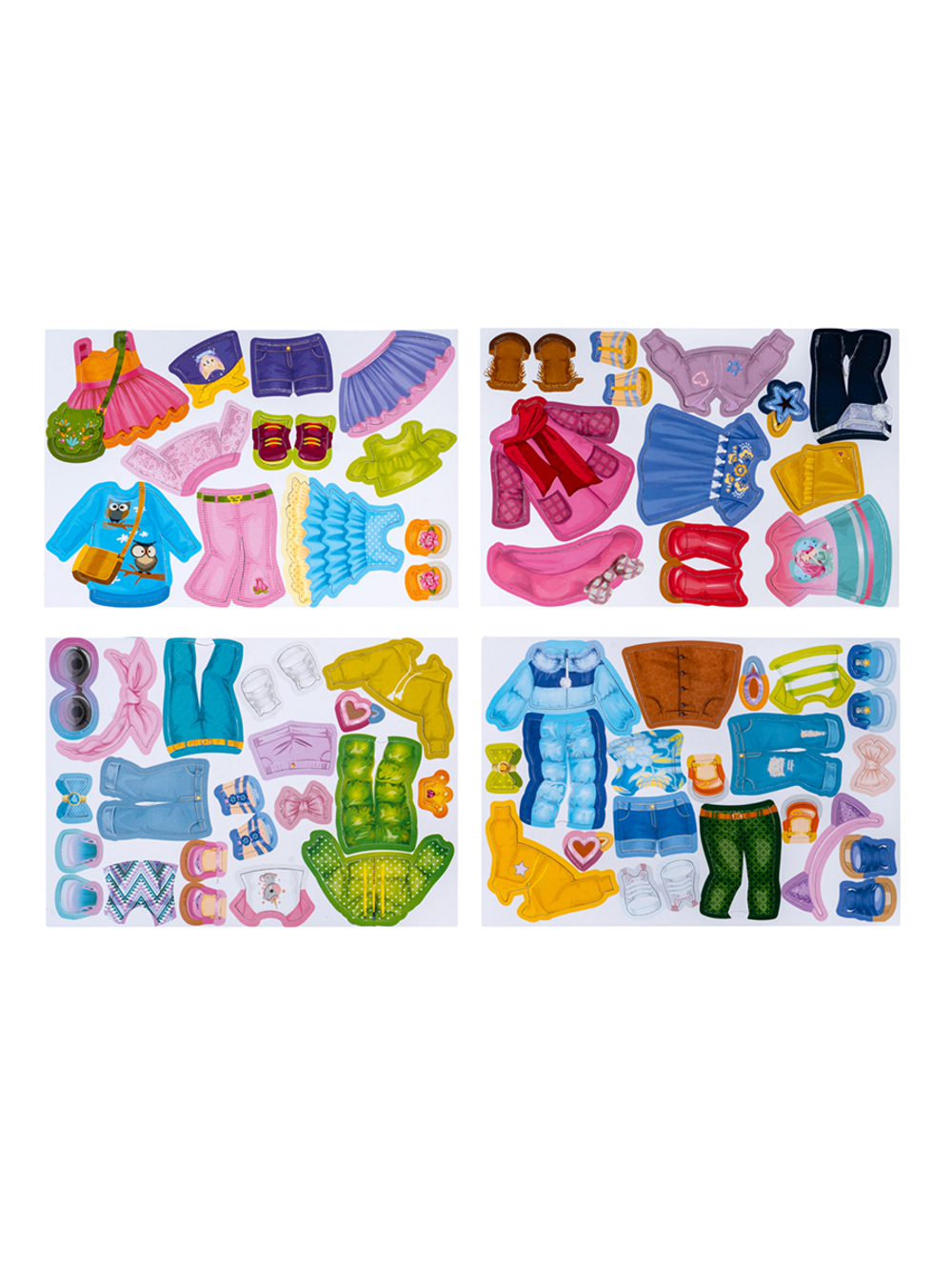 Игра магнитная "Одевашки. Модная девчонка"