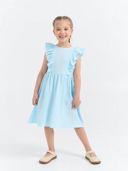 Платье муслиновое "Небо"