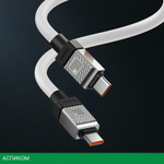 Кабель Baseus CoolPlay 1m White (CAKW000202)