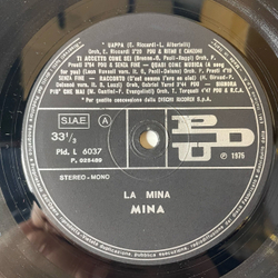 Винтажная виниловая пластинка LP Mina, La Mina (Италия 1975)