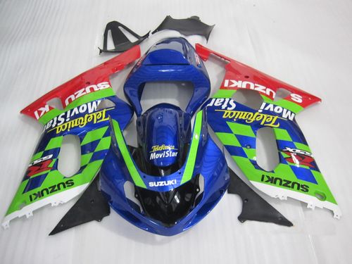 Комплект пластика для мотоцикла Suzuki GSX-R1000 00-02 Movistars
