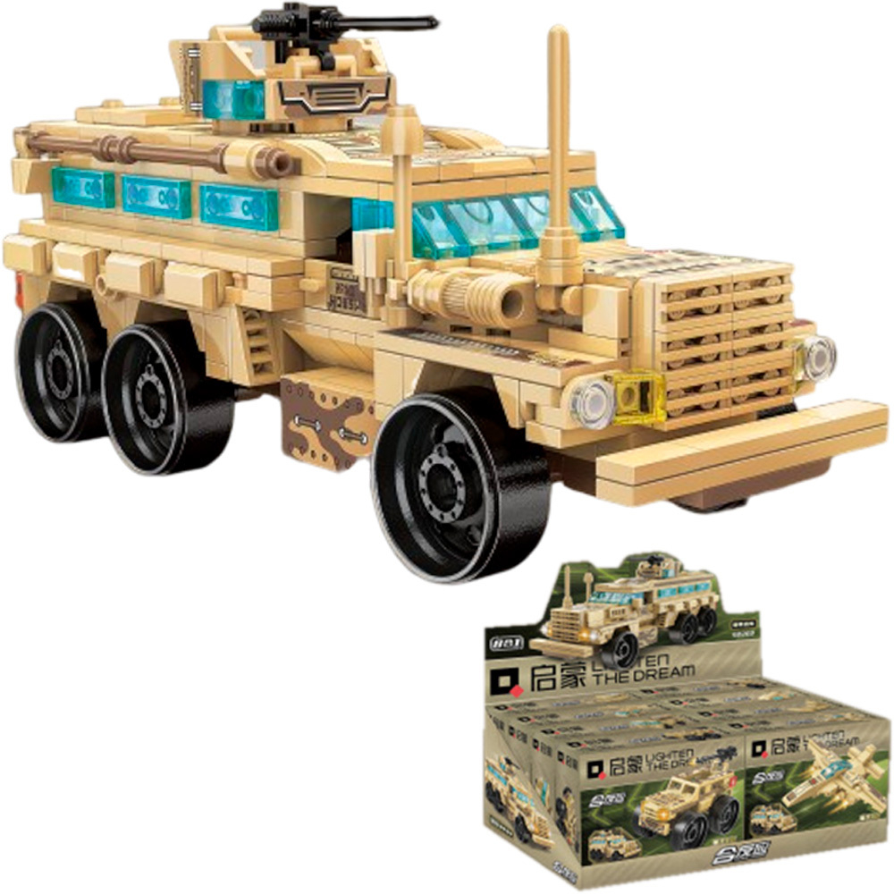Конструктор 42202 QMAN Военная техника в кор.