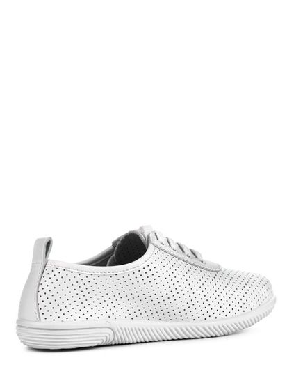 Туфли "Весна" жен. 72-11 (белый/цветоч. принт)