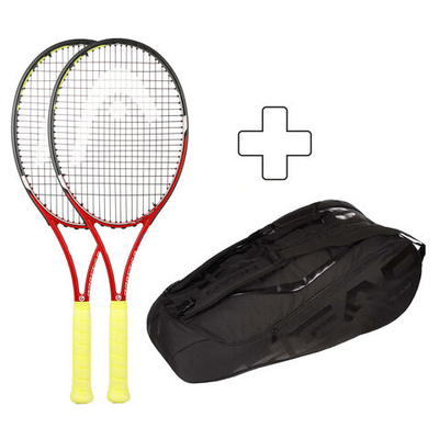 Теннисная ракетка HEAD 2 X Graphene XT Prestige MP 2022 Plus Tennis Bag, Special Edition