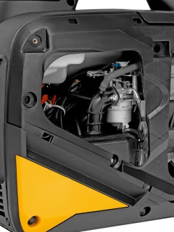 Генератор инверторный DENZEL, GS-3000iS, 3.0 кВт максимальная мощность, 230 В, ручной стартер, 2 розетки 230 В/16 А и выход USB 5 В, 94716