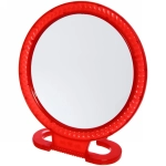 Зеркало настольное в пластиковой оправе «Эстетика» круг, подвесное, цвет микс, d-18,5см (Стикер на минивложение)