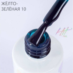 Гель-лак ТМ "HIT gel" №10 Green glass, 9 мл