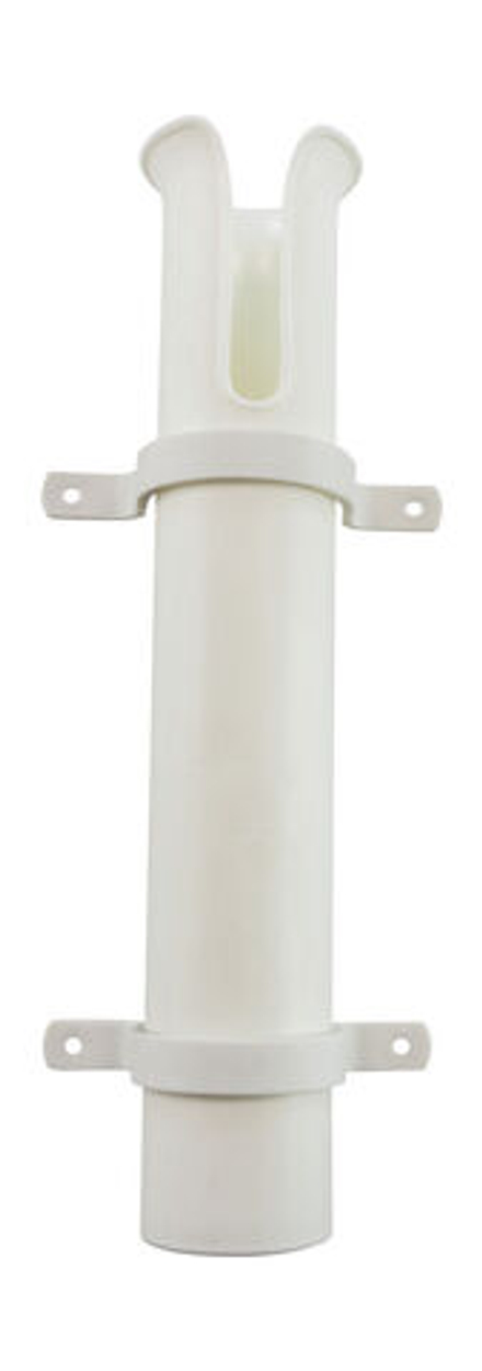 Подставка под удочку белая с кронштейнами в комплекте