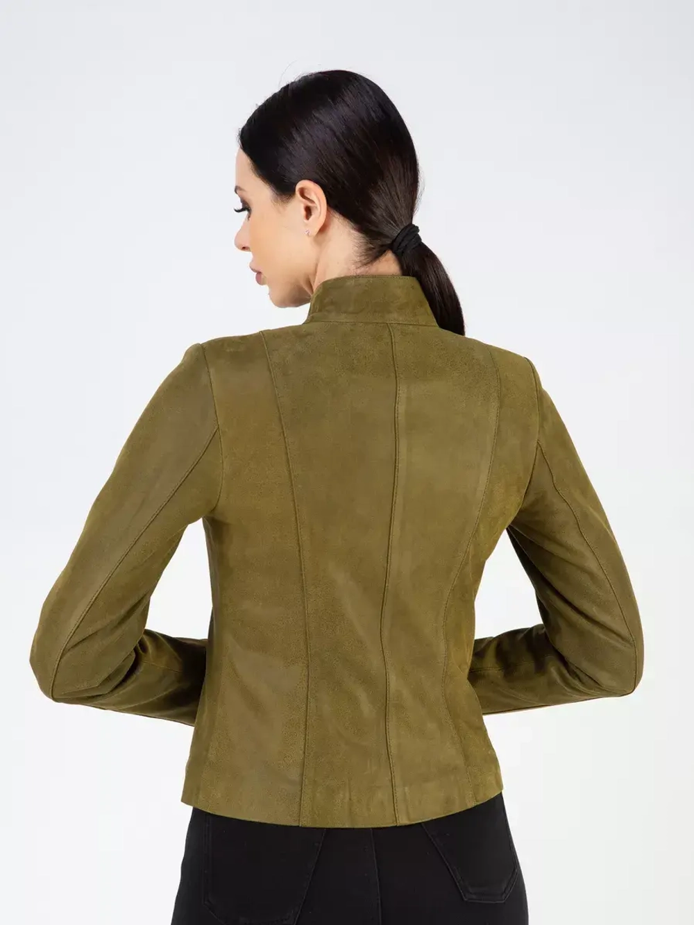 Кожаная куртка демисезонная