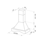 Кухонная вытяжка MAUNFELD Gretta Novas C 60 бежевый фото 2