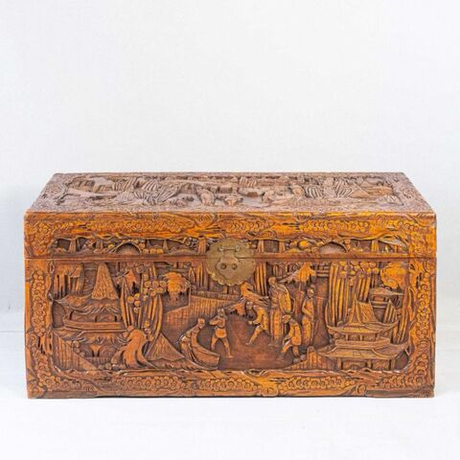 Винтаж: Сундук из камфорного лавра