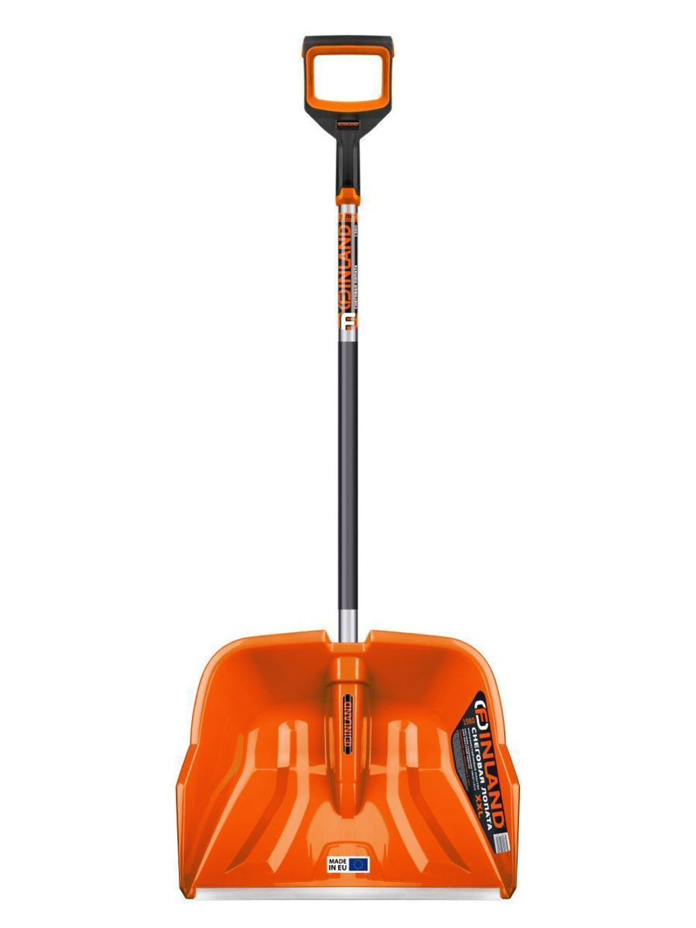 FINLAND XXL Лопата снеговая 540х435х1450 мм, алюминиевый эргономичный черенок 1980