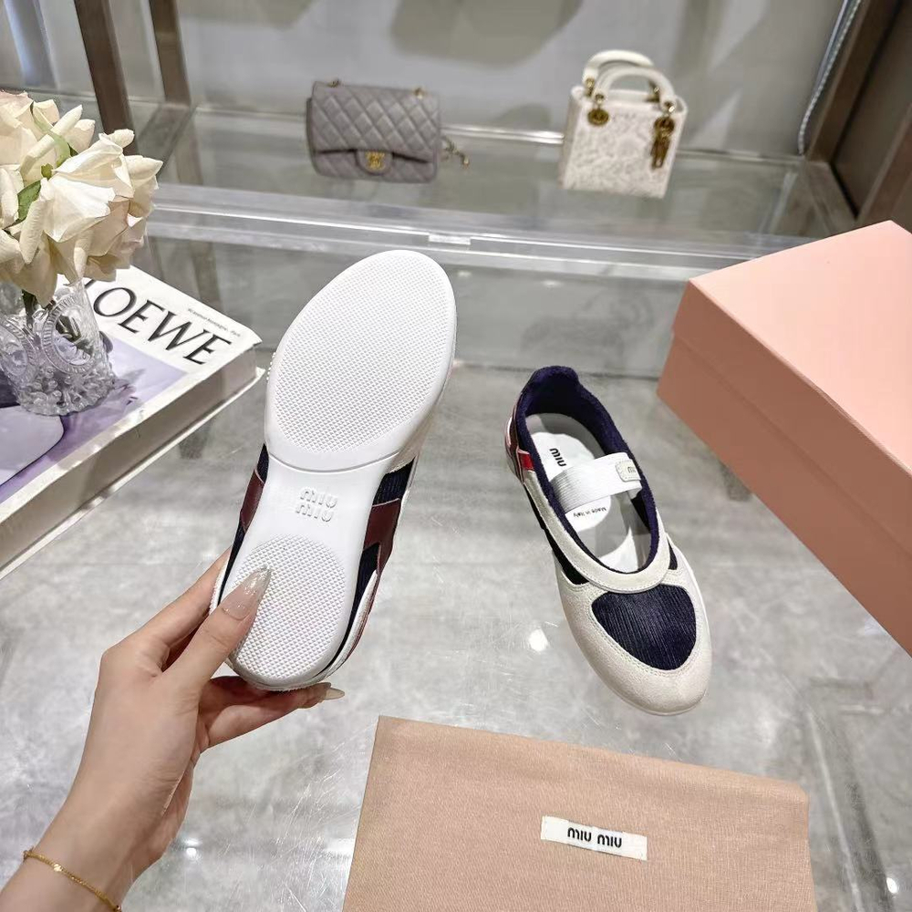 Miu Miu Gymnasium Ballerinas (3 colors)