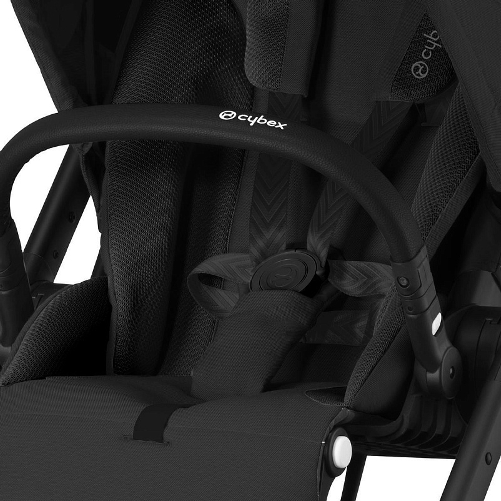 Детская прогулочная коляска Cybex Balios S Lux BLK Moon Black