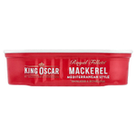 King Oscar, Royal Fillets, скумбрия по-средиземноморски, 115 г (4,05 унции)