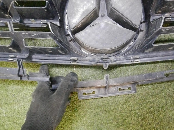 Решетка радиатора Mercedes ML W166 (2011-2015)