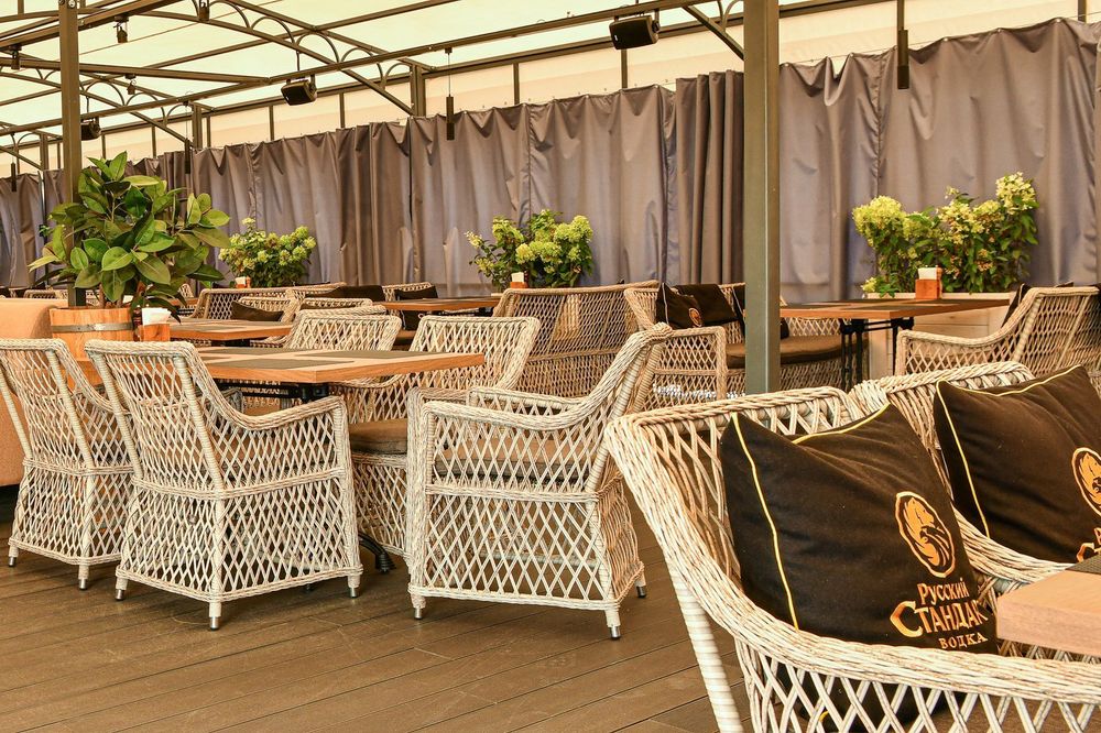 Латте, плетеное кресло из искусственного ротанга, цвет бежевый