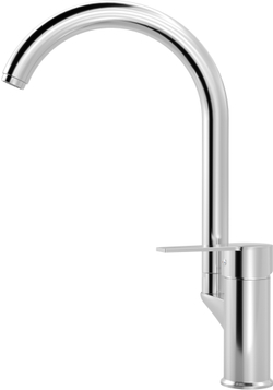 Комплект Мойка Domaci Равенна Rand DGR 780*480 (6) L2TG, L + Смеситель MEGA Snow MG-SH03, хром