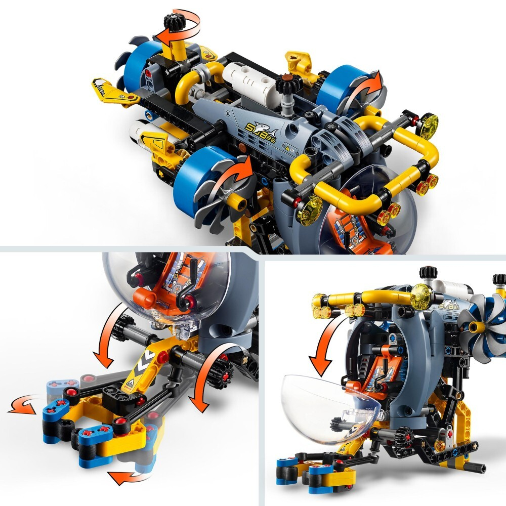 LEGO Technic/ Исследовательская подводная лодка/ 42201