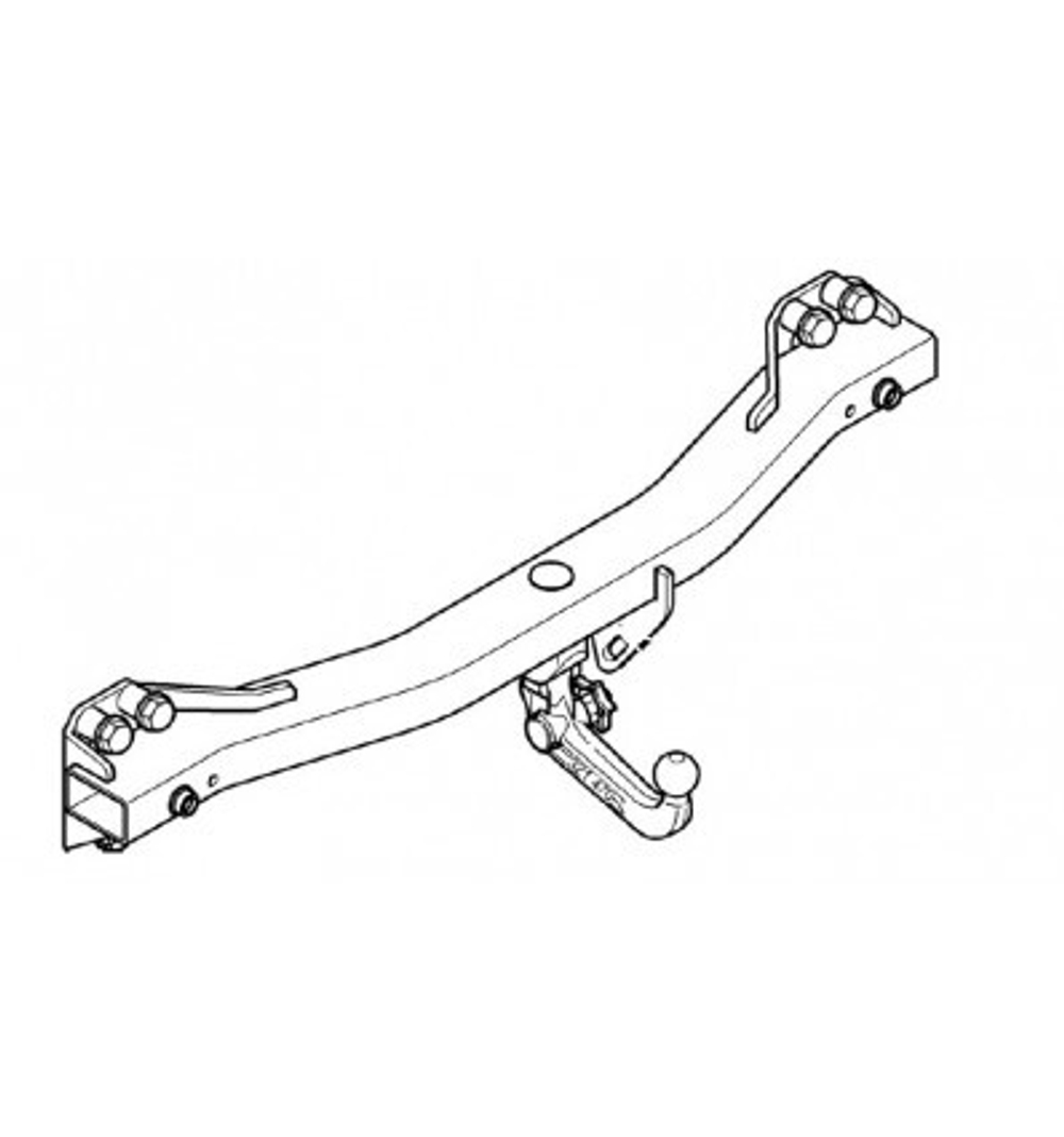 Фаркоп Westfalia 305415600001 Audi Q7 2006-2015(паспорт и сертификат в комплекте)(без электрики)