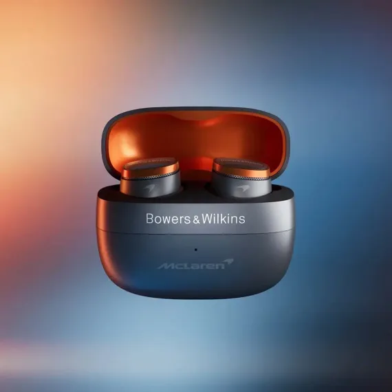 Bowers & Wilkins Pi8 McLaren Edition Galvanic Grey/Papaya Orange