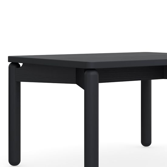 Столик кофейный saga, 50х70 см, темно-серый