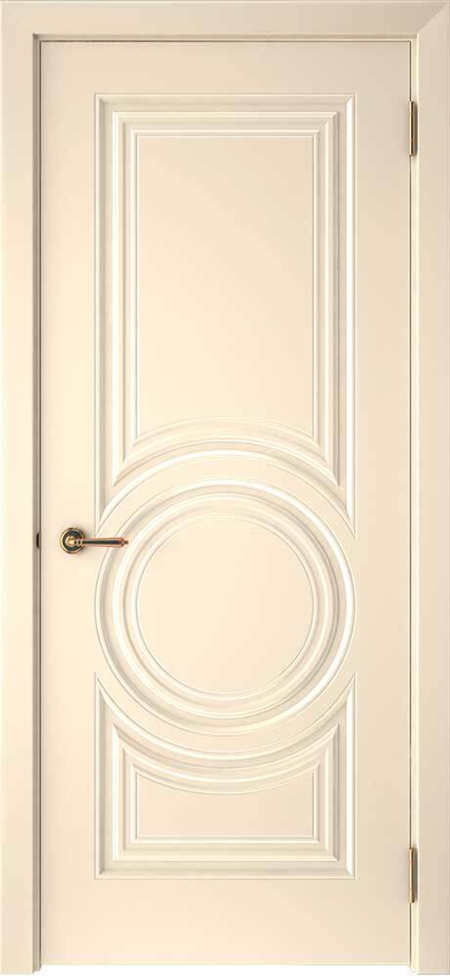 Дверь Смальта-45 / Цвет Ваниль ral / Двери ТЕКОНА