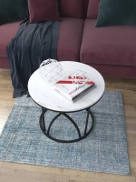 Журнальный стол Тюльпан - ЧЗБ - МДФ в ПВХ