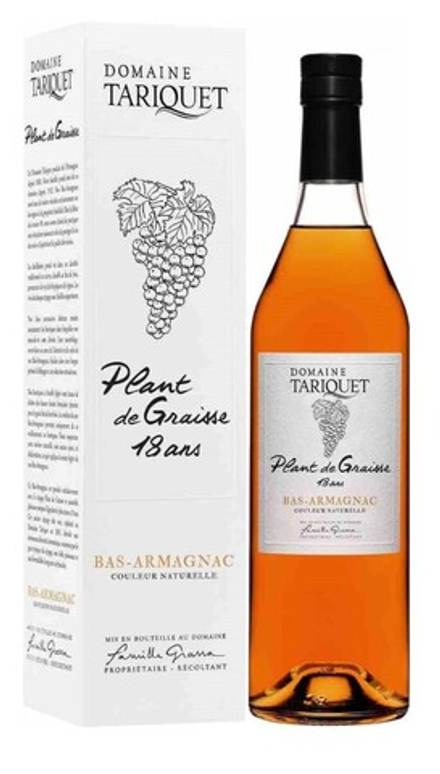 Арманьяк Domaine Tariquet, Plant de Graisse 18 ans, Bas-Armagnac AOC, 0,7 л