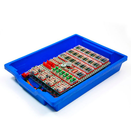 Набор учебный "НАУРОБО" для сборки электронных схем