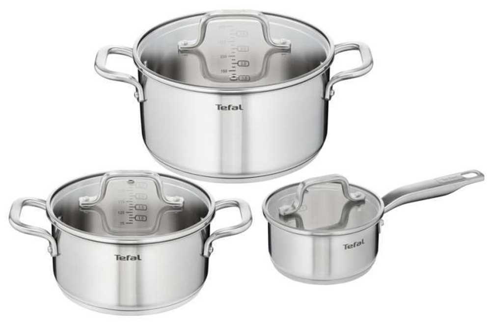 Набор посуды Tefal Virtuoso  6 предметов 14/20/24 см E4926S74