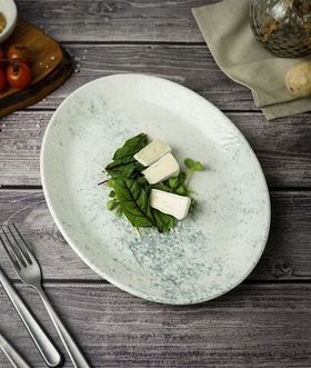 Тарелка овальная 31CM SMOKY