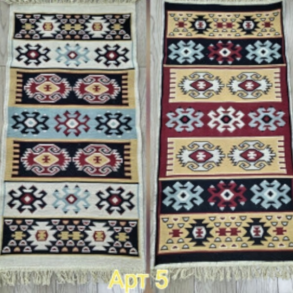 Коврик интерьерный с бахромой VOSTOK 80*150 (двухсторонний)