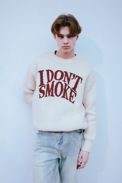 Свитер DONSMOKE "Basic Logo" Oversized Knitted Sweater