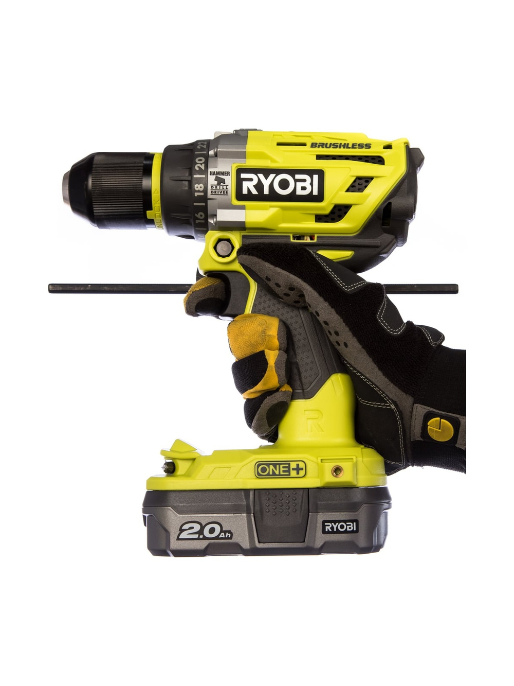 Бесщеточная ударная дрель-шуруповерт Ryobi ONE+ R18PD7-220B 5133004295