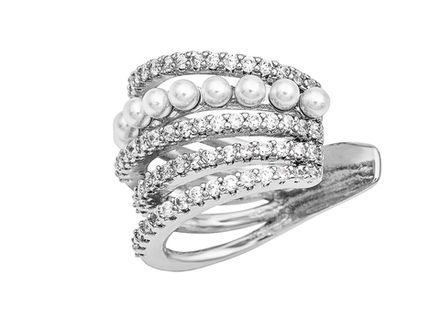 Кафф "My choice", со стразами